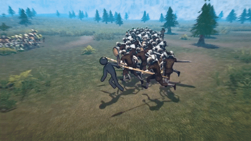 【ACT/中文/3D】火柴人：征战异世界：开局只有一把刀/Stickman Strikes: Conquer Fantasy World v0.1.53 官方中文版【4.1G/新作】