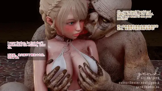 【3D动画/步兵】GEN.K 5月作品： 天真烂漫母女花 VS 哥布林族群 【300M/CV】