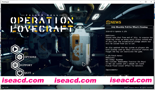 堕落玩偶女2号：爱欲行动】 [动作冒险ACT] 【[PC游戏][RPG][ V0.24][汉化硬盘版][3.86GB]