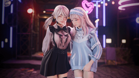 【3D同人/全动态/步兵】Tyviania 9月新作:金发双胞胎圣女twin animation 赞助版【300M/CV】