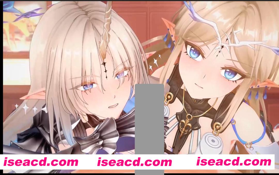 【MMD/中字/步兵】sleeping 4月作品：鸣潮 -卡提希娅+芙露德莉斯 3P  [1v]【400M/CV】