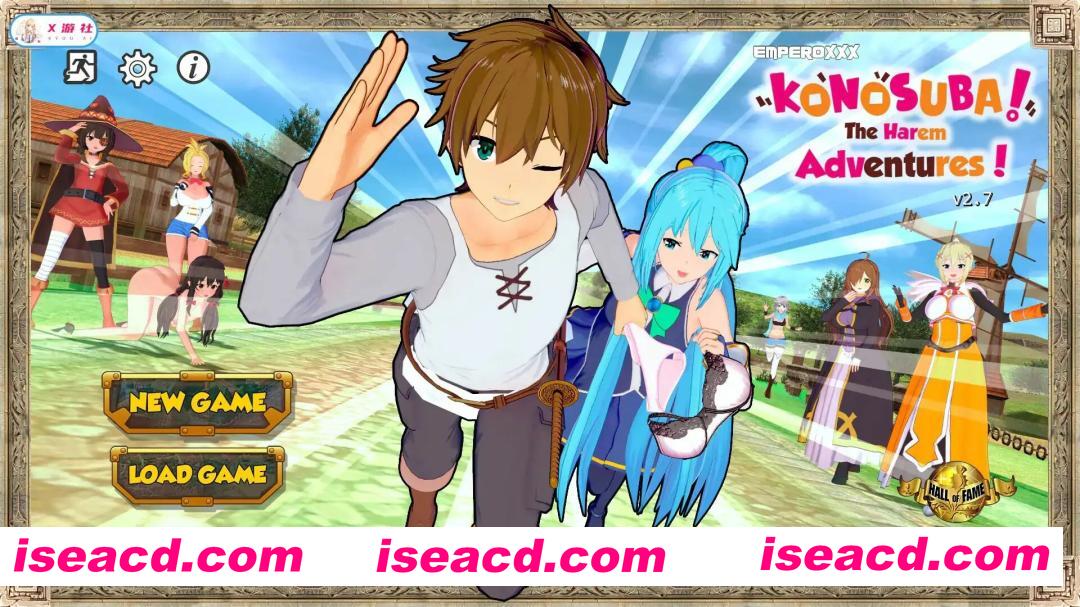 【同人SLG//汉化/口/大馒头/PC+安卓】为美好的世界献上祝福:后宫大冒险 KonoSuba – The Harem Adventures Ver2.7a【1.91G】