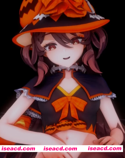 [MMD/步兵] dlaldn 10月31作品：原神 万圣节胡桃不给糖就捣蛋！ [1V] [200M/CV]