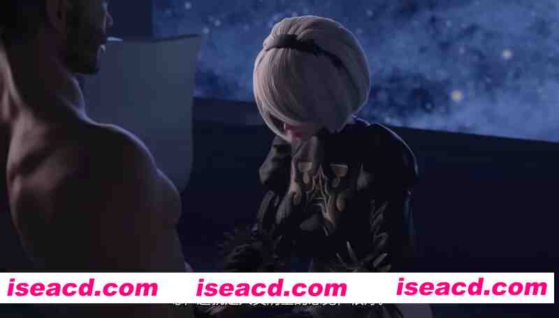 [3D动画/全动态/步兵]  [SKRevenant][2K]2B悉心照顾她的人类客人+2B被困在墙中双差分 中文字幕 [900M/全CV]