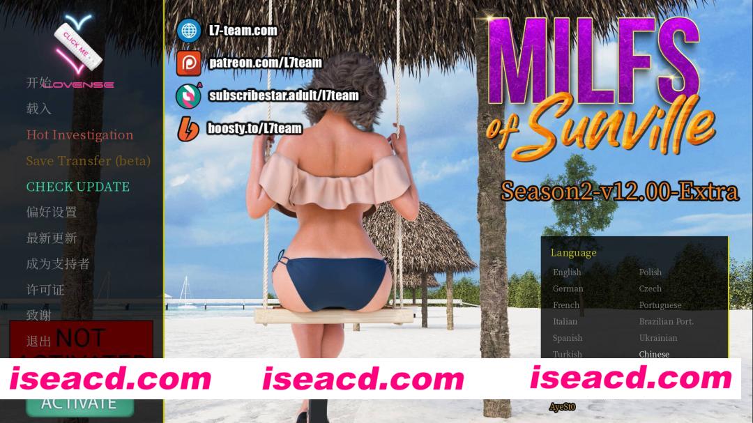 [SLG/官中/3D步兵] 徐娘半老 太阳城的熟女们 / MILFs of Sunville S2 v12.00 Extra 官方中文步兵版 [13.1G/更新]